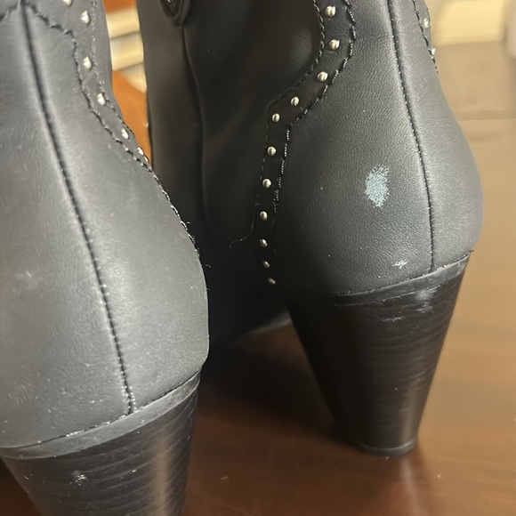 Aerosoles Lazu Western Boot Black Studded Size 10.5 – NWT Minor Defects - Picture 12 of 14